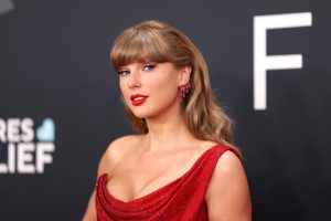 Taylor Swift attends the 67th Annual GRAMMY Awards on February 02, 2025 in Los Angeles, California.