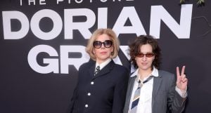 Christine Baranski and King Princess attend
