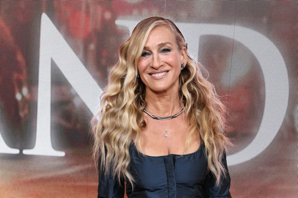 Sarah Jessica Parker Max, o original "E assim" O inverno 3 toca fotos no Compirue em 21 de maio de 2025 na cidade de Nova York.