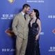 Actor David Corenswet and actress Rachel Brosnahan attend the red carpet for the Superman movie premiere at Cine Odeon on June 23, 2025 in Rio de Janeiro, Brazil.