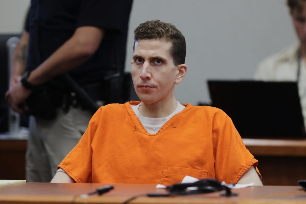 Bryan Kohberger appears at the Ada County Courthouse for his sentencing hearing on July 23, 2025 in Boise, Idaho.