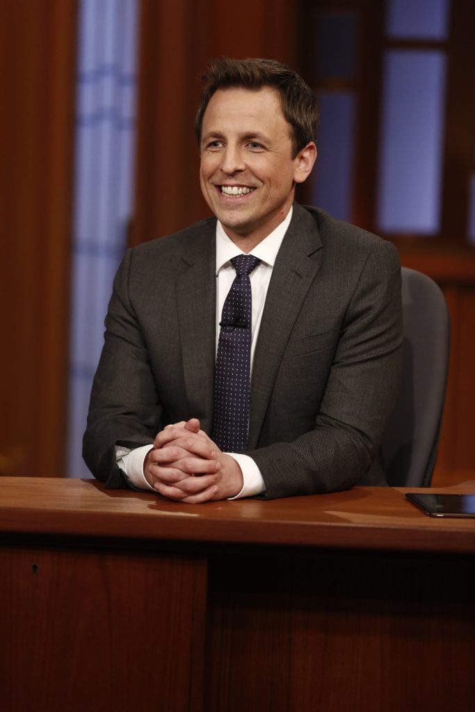 Seth Meyers on February 24, 2014.