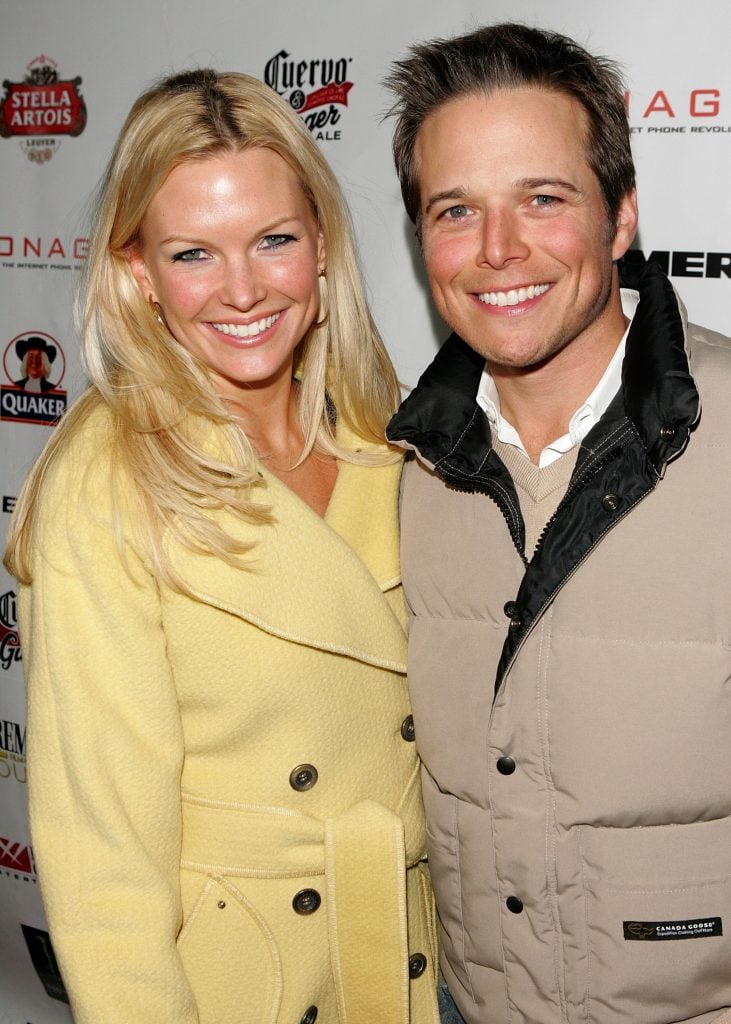 and Scott Wolf arrive at the ICM talent agency party at the Claimjumper during the 2006 Sundance Film Festival on January 20, 2006 in Park City, Utah.