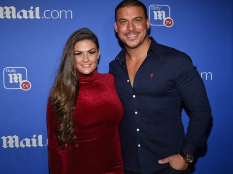 Brittany Cartwright and Jax Taylor attend DailyMail.com & DailyMailTV Holiday Party with Flo Rida on December 6, 2017 at The Magic Hour in New York City.