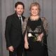 Brandon Blackstock and recording artist Kelly Clarkson attend the 60th Annual GRAMMY Awards at Madison Square Garden on January 28, 2018 in New York City.