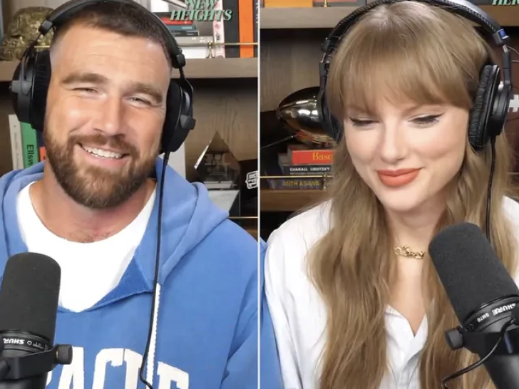 Taylor Swift put in a memorable performance on Travis Kelce's podcast this week.
