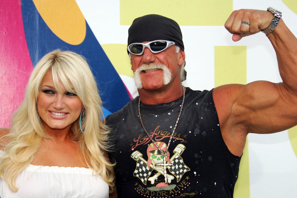 Hulk Hogan and Brooke Hogan in August 2005.
