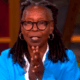 On 'The View' in September 2025, Whoopi Goldberg speaks to the audience.
