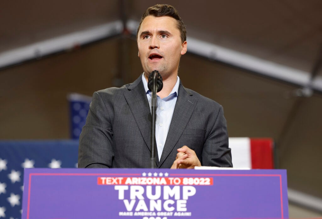 Charlie Kirk in July 2024.