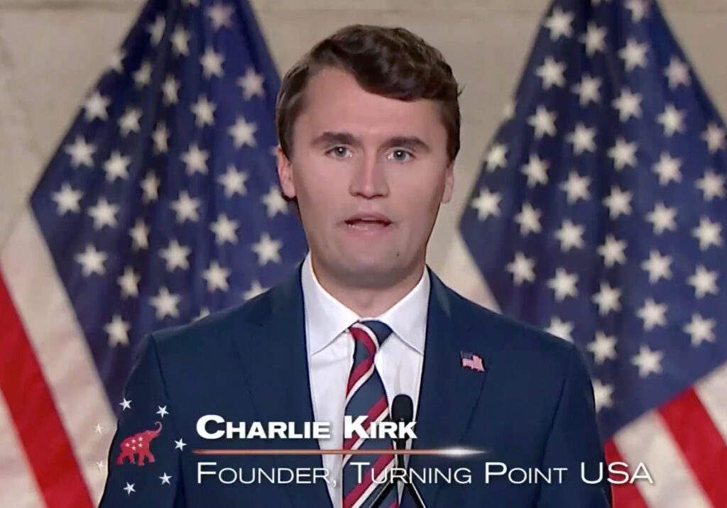Charlie Kirk in 2020.