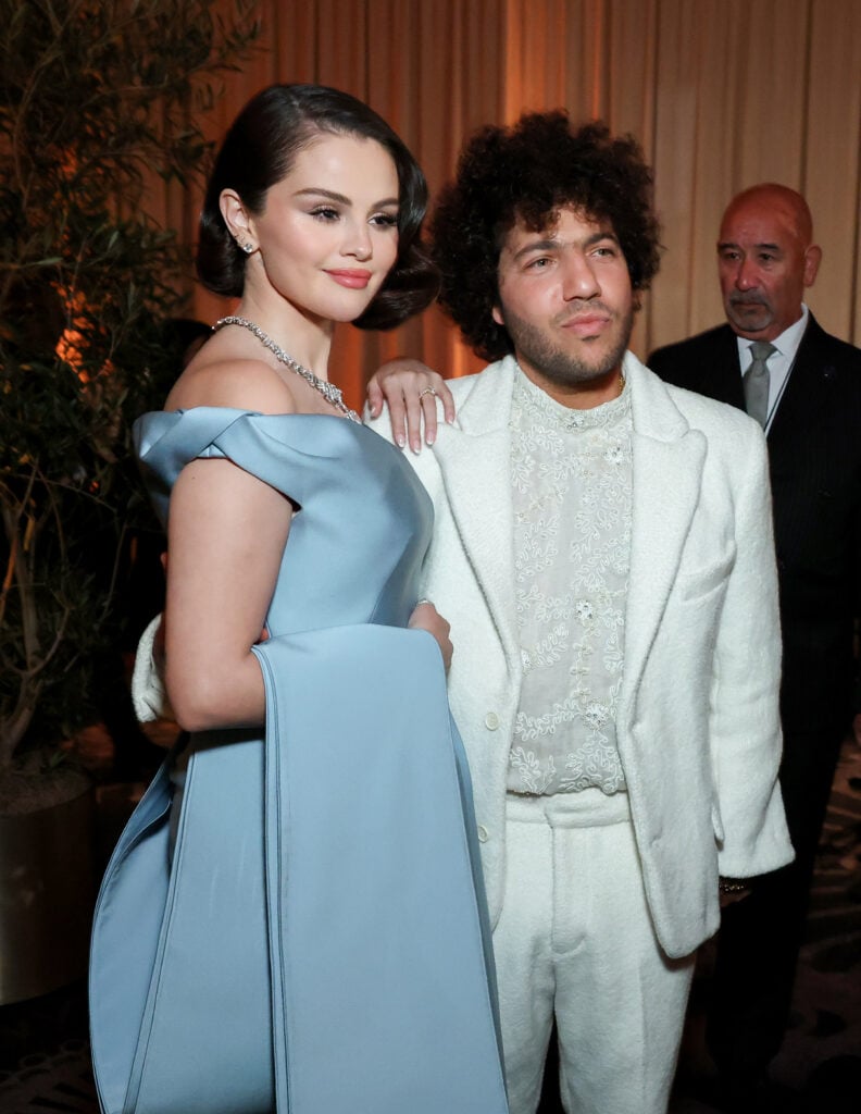 Selena Gomez and Benny Blanco in January 2025.