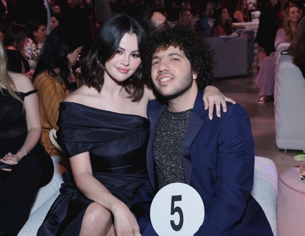 Selena Gomez and Benny Blanco in October 2024.