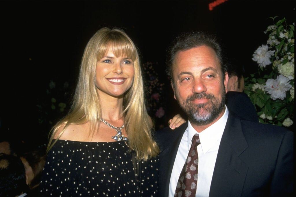 Billy Joel and Christie Brinkley, back in the day.
