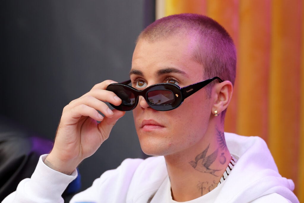Justin Bieber in February 2022.