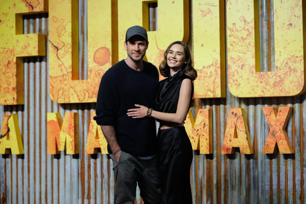 Liam Hemsworth and Gabriella Brooks in May 2024.