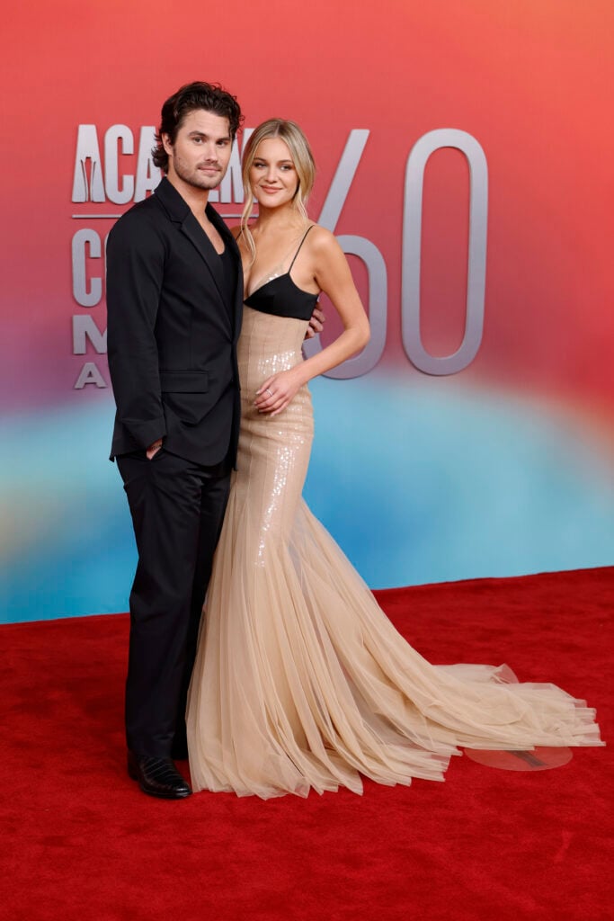 Chase Stokes and Kelsea Ballerini in May 2025.