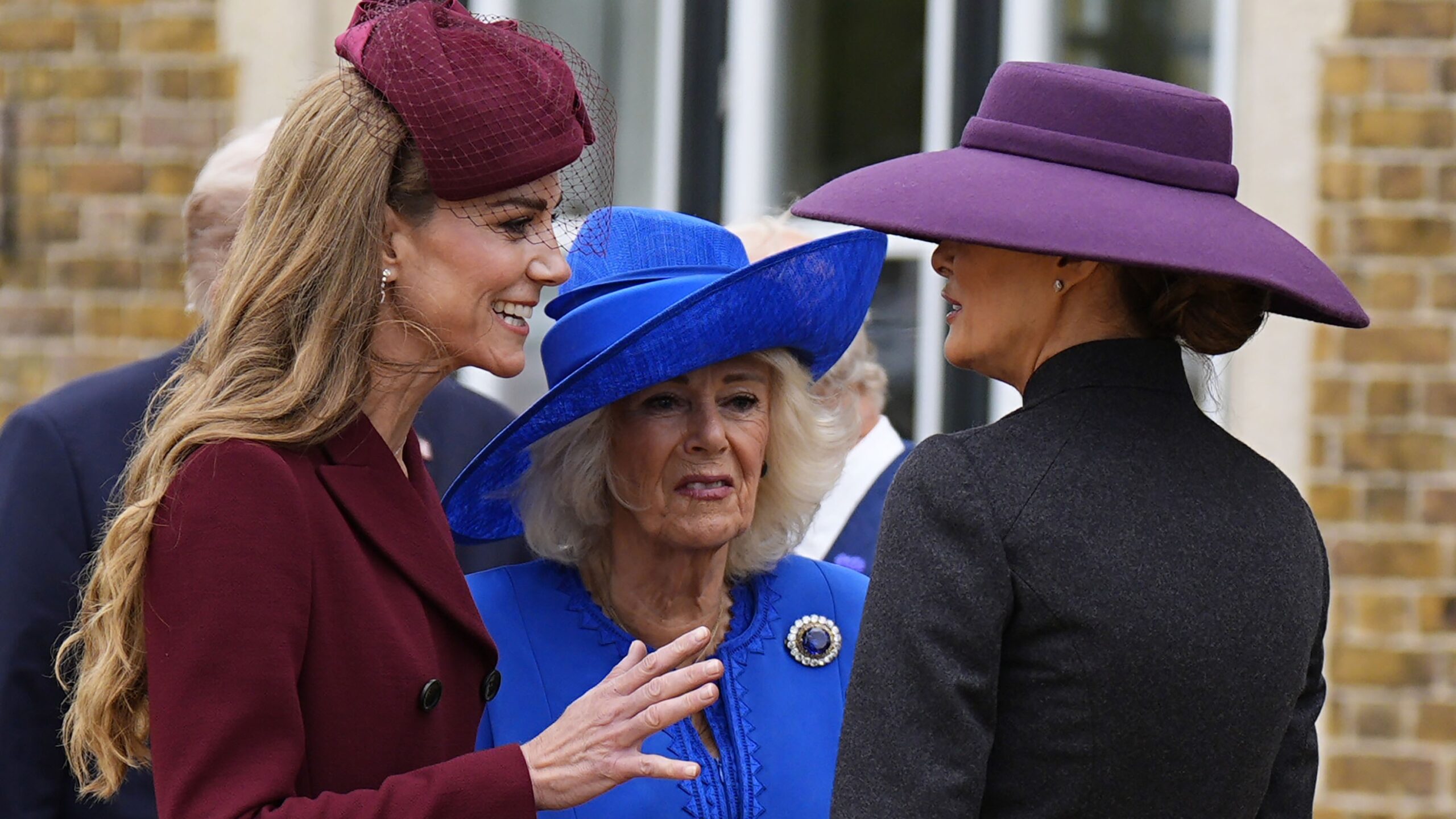 Queen Camilla looks seated in Kate Middleton & Melania Trump Talk, outlawing a princess …