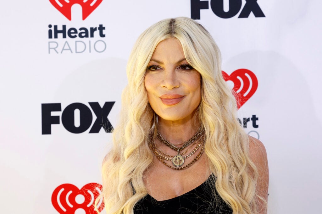 Tori Spelling in April 2024.