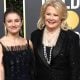 Chloe Malle and Candice Bergen attend the 76th Annual Golden Globe Awards at The Beverly Hilton Hotel on January 6, 2019 in Beverly Hills, California.