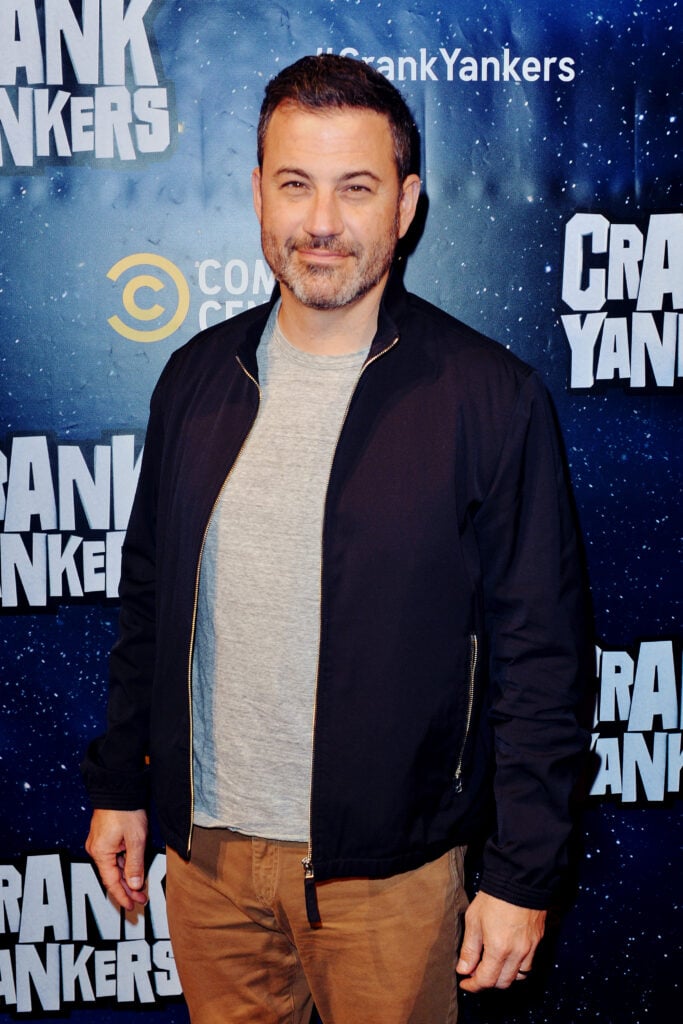 Jimmy Kimmel, 24 Eylül 2019'da Los Angeles, California'da Two Bit Circus'ta 'Krank Yankers' 2019 Prömiyeri Partisine katılıyor. 