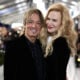 Keith Urban and Nicole Kidman attend the 28th Screen Actors Guild Awards at Barker Hangar on February 27, 2022 in Santa Monica, California.