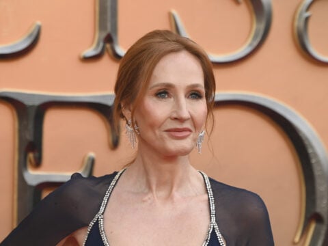 J.K. Rowling arrives at the 