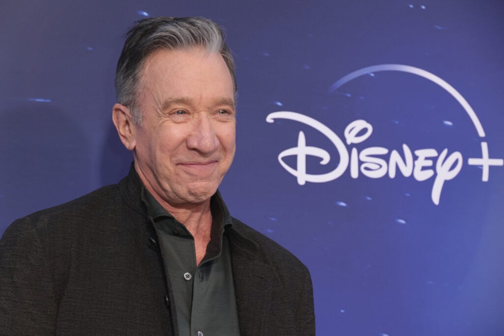Tim Allen attends the Disney+ Original Series "The Santa Clauses" Premiere at Walt Disney Studios on November 06, 2022 in Burbank, California.