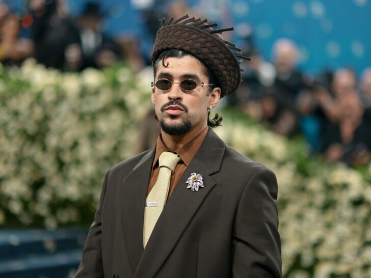 Bad Bunny attends the 2025 Met Gala Celebrating 