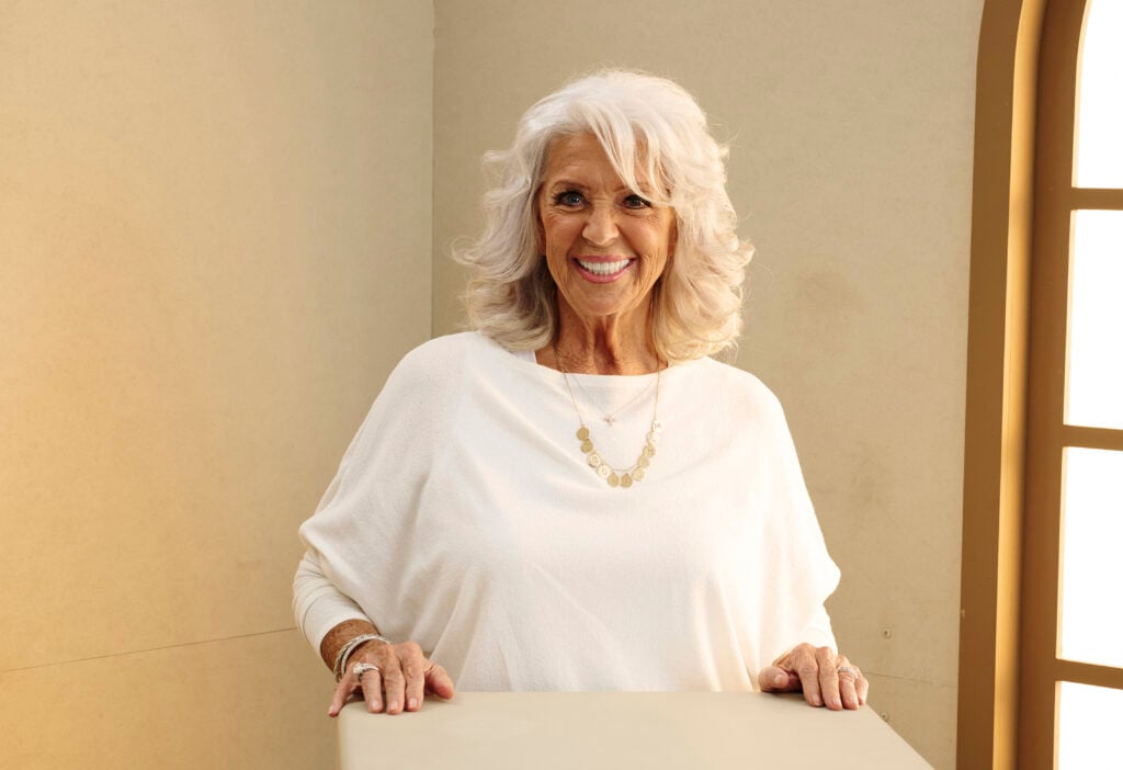 Paula Deen of "Canceled: The Paula Deen Story" poses in the Getty Images Portrait Studio Presented by IMDb and IMDbPro during the Toronto International Film Festival at InterContinental Toronto Centre on September 07, 2025 in Toronto, Ontario. 