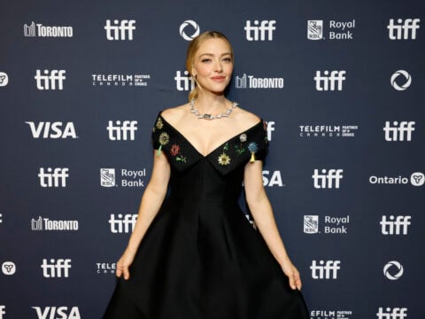 Amanda Seyfried attends the premiere of 