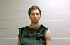 In this handout video screen grab provided by the Utah State Courts, Tyler James Robinson attends a virtual court hearing from Utah County Jail on September 16, 2025 in Spanish Fork, Utah.
