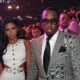 Model Cassie Ventura (L) and recording artist Sean "Puff Daddy" Combs arrive at "Mayweather VS Pacquiao" presented by SHOWTIME PPV And HBO PPV at MGM Grand Garden Arena on May 2, 2015 in Las Vegas, Nevada.