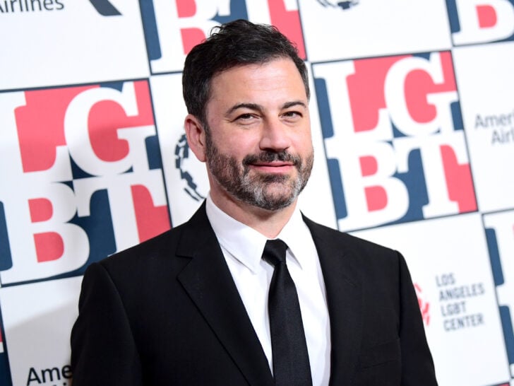 Host Jimmy Kimmel attends Los Angeles LGBT Center's 48th Anniversary Gala Vanguard Awards at The Beverly Hilton Hotel on September 23, 2017 in Beverly Hills, California.