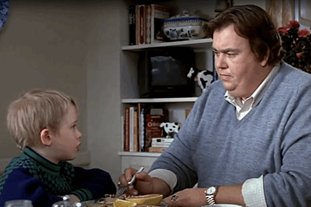 Macaulay Culkin and John Candy in the 1989 film 'Uncle Buck.'