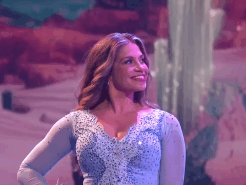 Danielle Fishel on Dancing With The Stars.