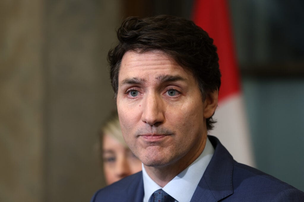 Justin Trudeau in March 2025.