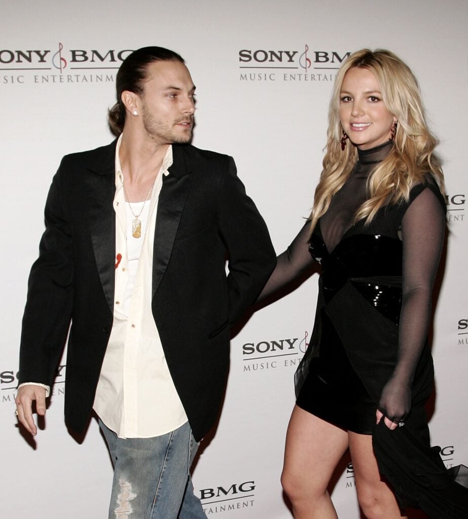 Britney Spears i Kevin Federline 8 lutego 2006.