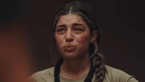 Gia Giudice looking miserable.