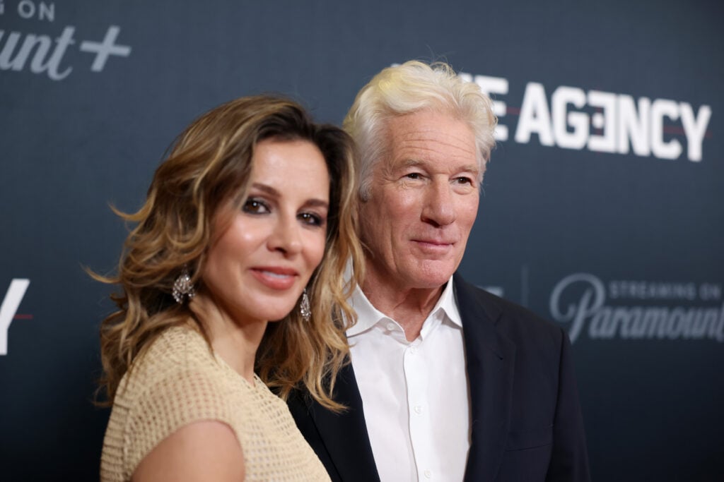 Alejandra Silva and Richard Gere in 2024.