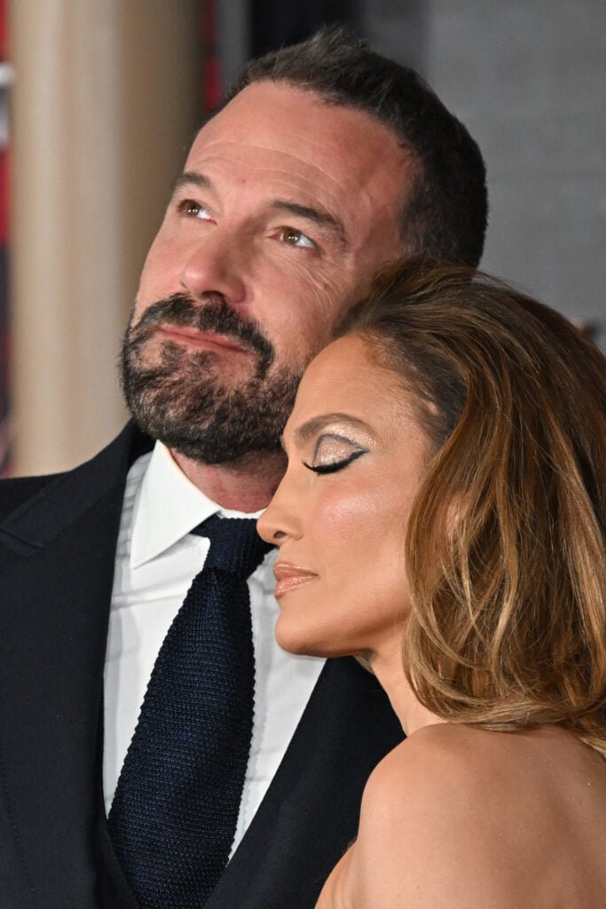 Ben Affleck and Jennifer Lopez in February 2024.