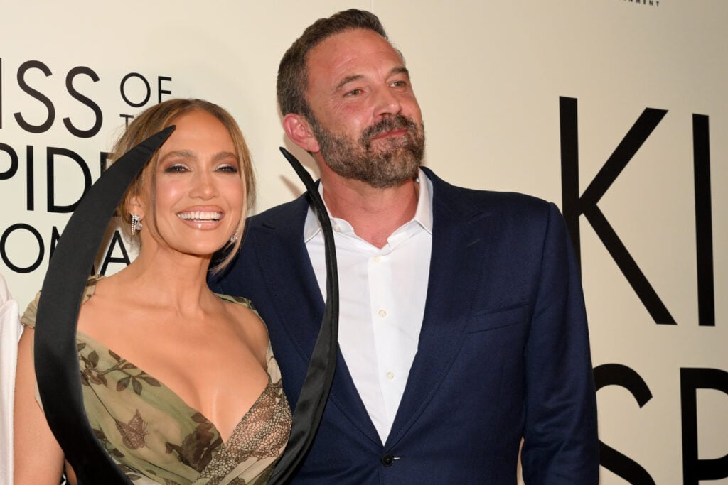Jennifer Lopez and Ben Affleck in October 2025.