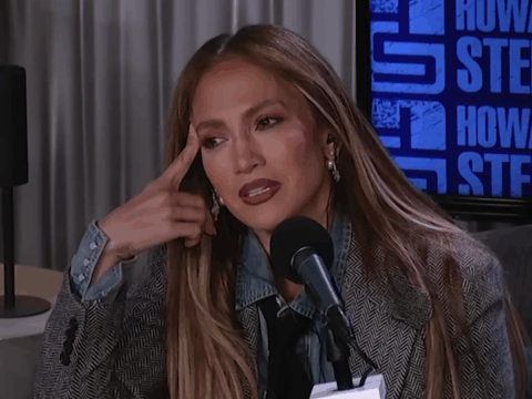 Jennifer Lopez on Howard Stern in October 2025.