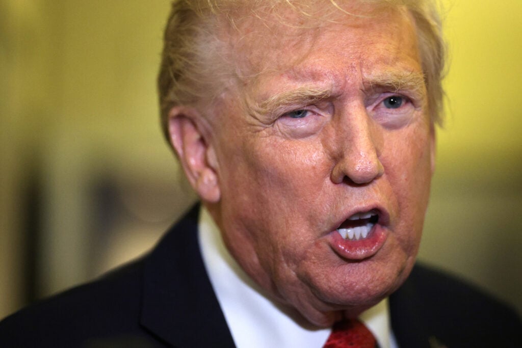 Donald Trump en octubre de 2025.