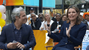 Andy Cohen and Savannah Guthrie.