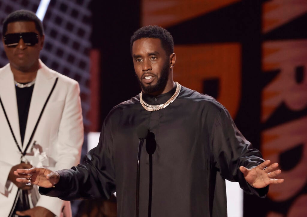 Diddy at the 2022 BET Awards.