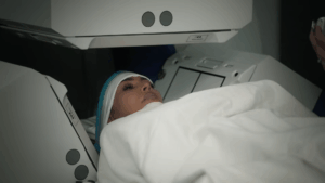 Kim Kardashian undergoing a 'routine' MRI.