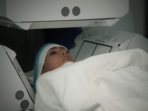 Kim Kardashian undergoing a 'routine' MRI.
