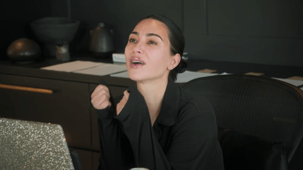 Kim Kardashian has a breakdown.