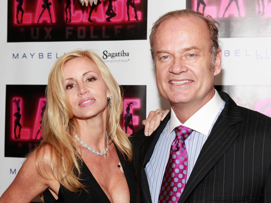 Camille Grammer and Kelse Grammer in April 2010.