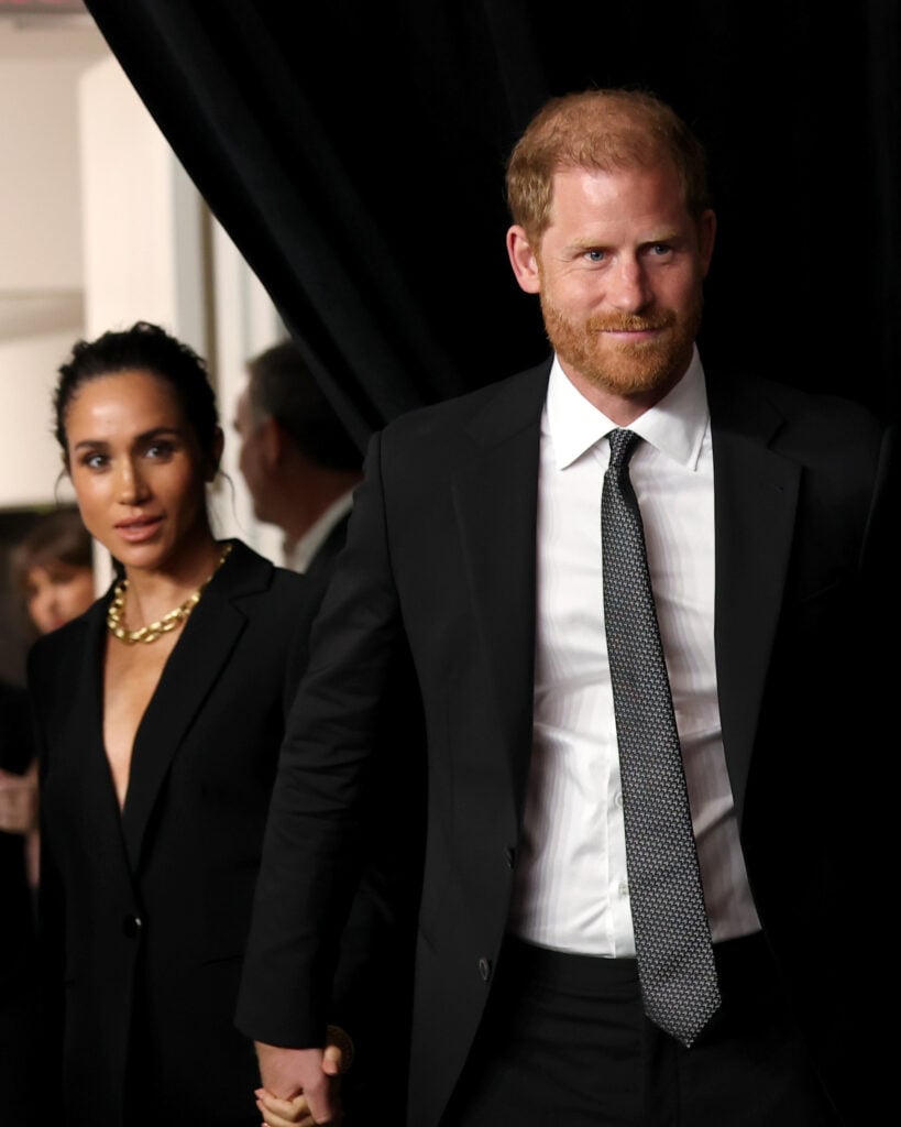 Meghan Markle and Prince Harry in October 2025.